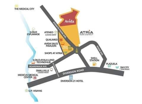 Avida Atria T2-F ,5Mins To Festive Walk And 4 Mins To Iloilo Convention Center Aparthotel Bagian luar foto